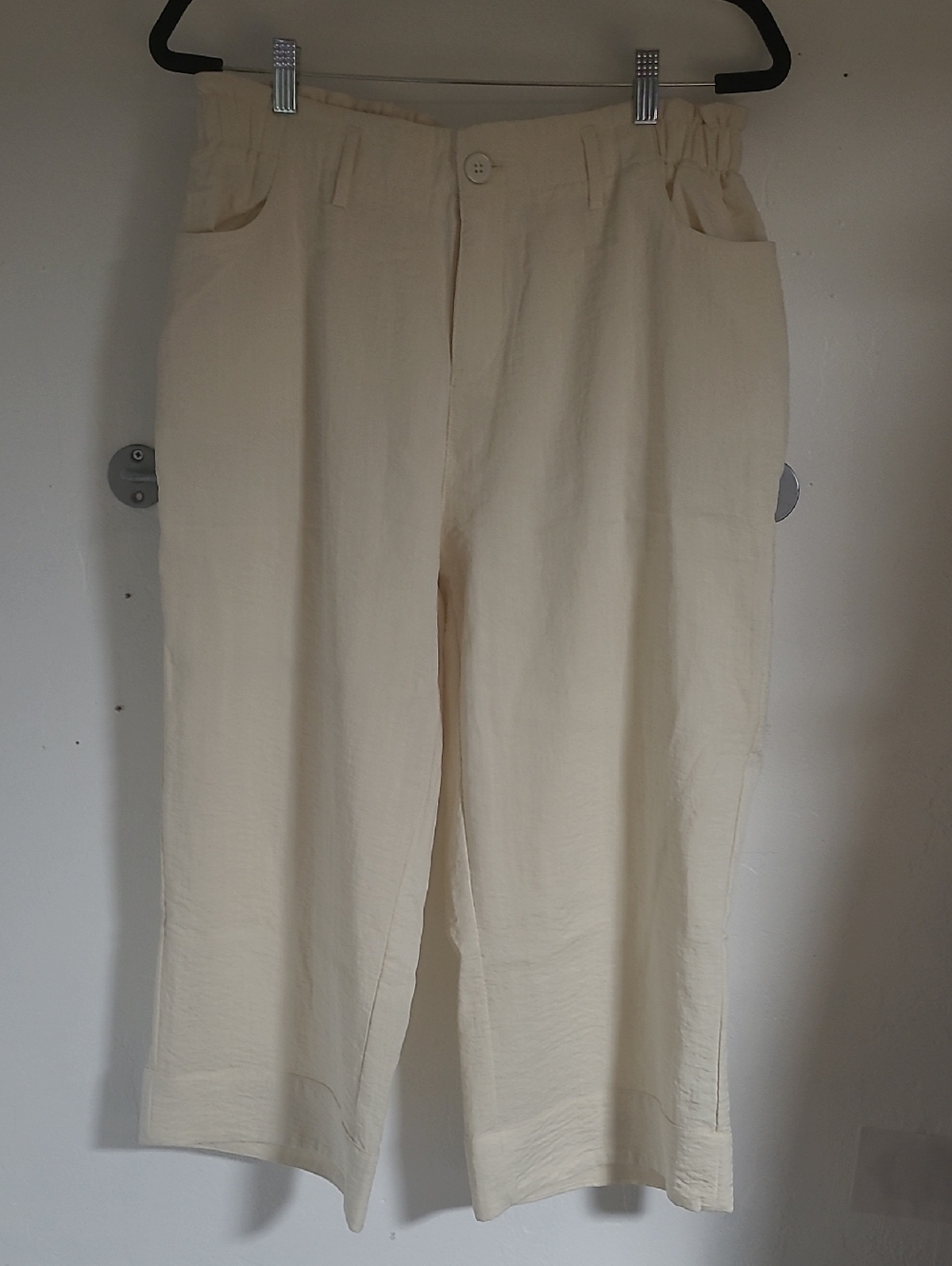 Funyyzo Wide Leg Ankle Pants